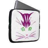 Kitty Cat Sweet Face Laptopschutzhülle (Vorne Rechts)