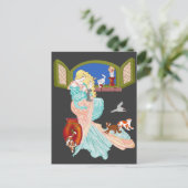 Kitty Cat Tales Postkarte (Stehend Vorderseite)