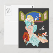 Kitty Cat Tales Postkarte (Vorne/Hinten)