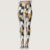 Kitty Cat-Tarnleggung Leggings (Vorderseite)
