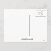 Kitty Cat Valentine Feiertagspostkarte (Rückseite)