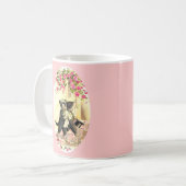 Kitty Cat Wedding Kaffeetasse (Vorderseite Links)