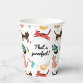 Kitty Cats auf der ganzen Welt Pappbecher (Vorderseite)