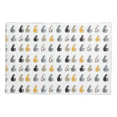 Kitty Cats Bowl Kissenbezug (Rückseite)