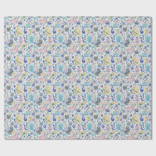 Kitty Cats Geschenkpapier - Abschluss - Geschenke (Flach)