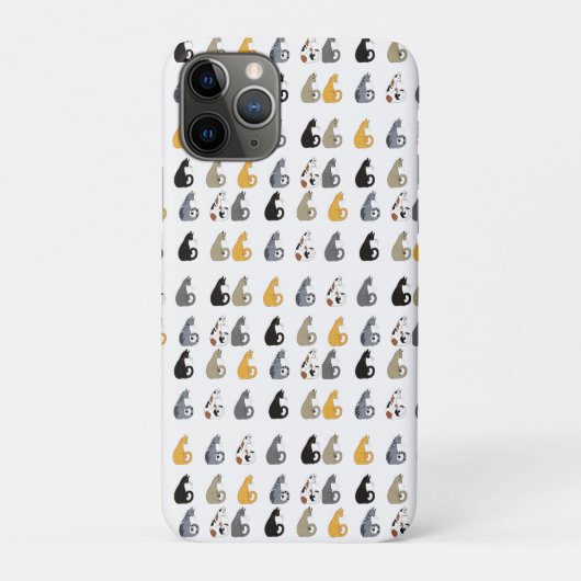 Kitty Cats Handyhülle Case-Mate iPhone Hülle (Rückseite)