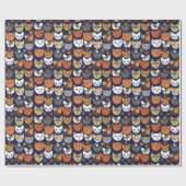 Kitty Cats jeden Caterday Geschenkpapier (Flach)