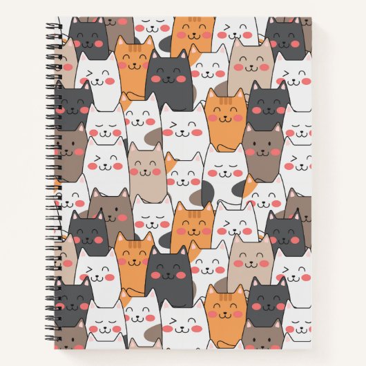 Kitty Cats Notizblock (Vorderseite)