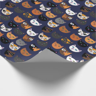 Kitty Cats überall Muster Geschenkpapier