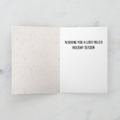 Kitty Christmas Lights Karte (Innenseite)