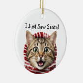 Kitty Christmas Spaß Cat Ornament (Rechts)