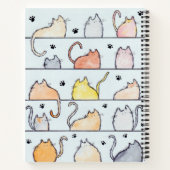 Kitty City Notebook Notizbuch (Rückseite)
