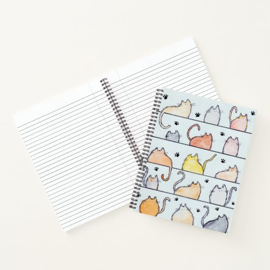 Kitty City Notebook Notizbuch (Innenseite)