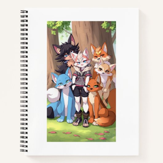 Kitty Club Sketchbook Notizblock (Vorderseite)