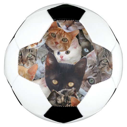 Kitty Collage Fußball (Vorderseite)