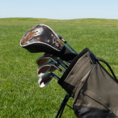 Kitty Collage Golf Headcover (In SItu)
