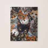 Kitty Collage Puzzle (Vertikal)