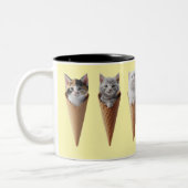Kitty Cones Zweifarbige Tasse (Links)