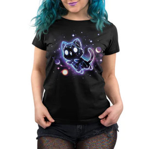 Kitty Constellation Celestial Cat Cosmos Space T-Shirt
