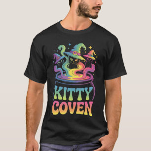 Kitty Coven Zauberhafte Hexenkatzen, Magischer Kes T-Shirt