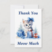 Kitty Danky Card Dankeskarte (Vorderseite)