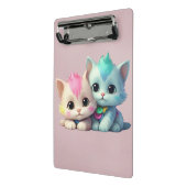 Kitty_dgn.4- von Maaya_Prints, Mini Klemmbrett (Gewinkelt2)