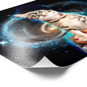 Kitty Dj Cat Fotodruck (Ecke)