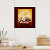 Kitty Dreams Poster (Küche)