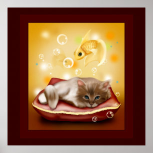Kitty Dreams Poster