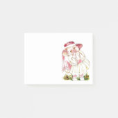 Kitty Dress Up Post-it Klebezettel (Vorderseite)