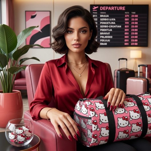 Kitty-Duffeltasche Duffle Bag