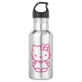 Kitty Edelstahlflasche (Vorderseite)