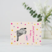 Kitty - einfach das Gefühl, ich brauche, um zu sag Postkarte (Stehend Vorderseite)