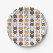 Kitty Faces Cat Themed Paper Teller (Vorderseite)