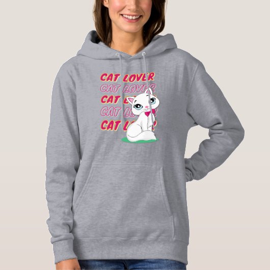 Kitty Fan Hoodie (Vorderseite)