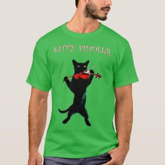 Kitty Fiddler T-Shirt