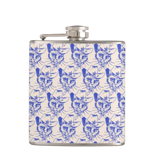 Kitty Flasche Flachmann (Vorderseite)