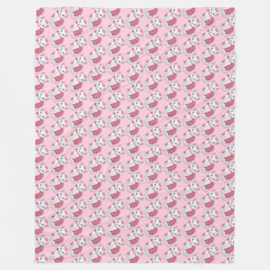 Kitty Fleece Blanket (Vorderseite)