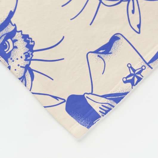 Kitty Fleece Blanket (Ecke)