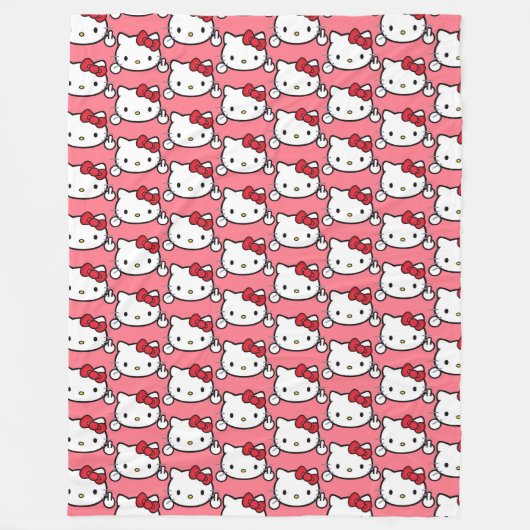 Kitty Fleecedecke (Vorderseite)