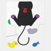 Kitty Fleecedecke (Vorderseite)