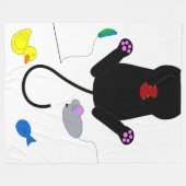 Kitty Fleecedecke (Vorderseite (Horizontal))