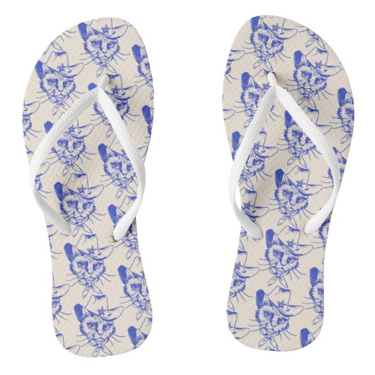 Kitty Flip Flops Badesandalen (Fußbett)