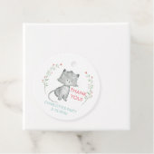 Kitty Floral Geschenkanhänger (Beispiel)