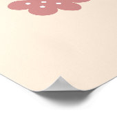 Kitty Flowers Poster (Ecke)