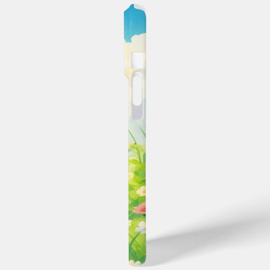 Kitty Friedlich Meadow Case-Mate iPhone Hülle (Rückseite / Links)