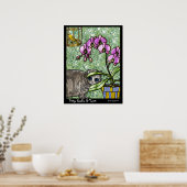 Kitty, Fuschia & Tweet Poster (Küche)