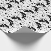 Kitty Galore Pattern Geschenkpapier (Ecke)
