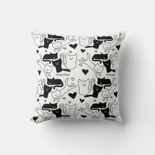 Kitty Galore Pattern Kissen