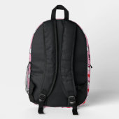 Kitty Gedruckter Rucksack (Rückseite)